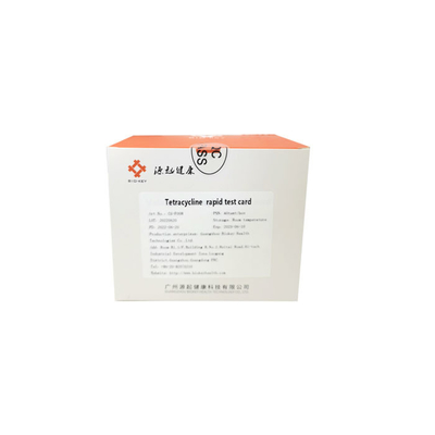 40 Ppb schnelle Test-Kit Colloidal Gold Tetracycline Rapid-Antigen-Test-Karte