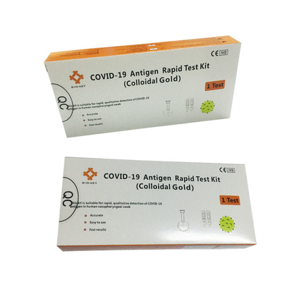 Kolloidales Antigen-Selbsttestausrüstung CER Gold-Covid 19 schnelles Antigen-Selbsttestausrüstung