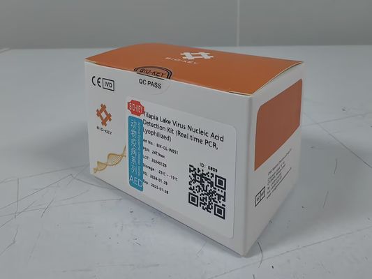 Tilapia-See-Fisch-Virus-Nukleinsäure-Detektions-Kit in Echtzeit PCR Lyophilisiert