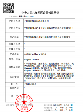 CHINA Guangzhou BioKey Healthy Technology Co.Ltd zertifizierungen